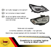 AUDI A1 2010 – 2015 FRONT HEADLIGHT HEAD LAMP N/S PASSENGERS LEFT BRAND NEW